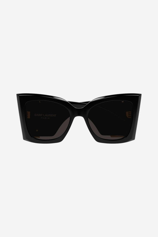 PRE ORDER Avail. July 23 -Saint Laurent blaze SL M119 cat-eye black sunglasses - LUX VERSE - Luxury designer fashion outlet