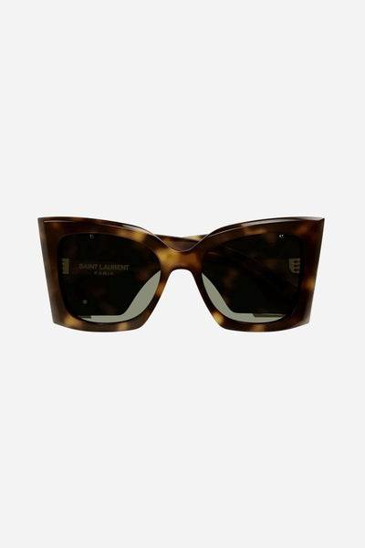 PRE ORDER Avail. July 23 -Saint Laurent blaze SL M119 cat-eye havana sunglasses - LUX VERSE - Luxury designer fashion outlet