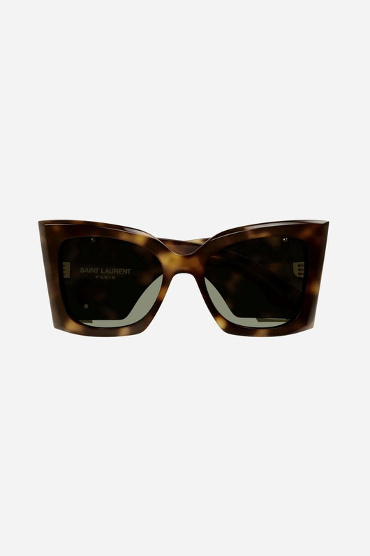 PRE ORDER Avail. July 23 -Saint Laurent blaze SL M119 cat-eye havana sunglasses - LUX VERSE - Luxury designer fashion outlet