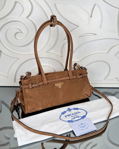 Bonnie nubuck leather handbag