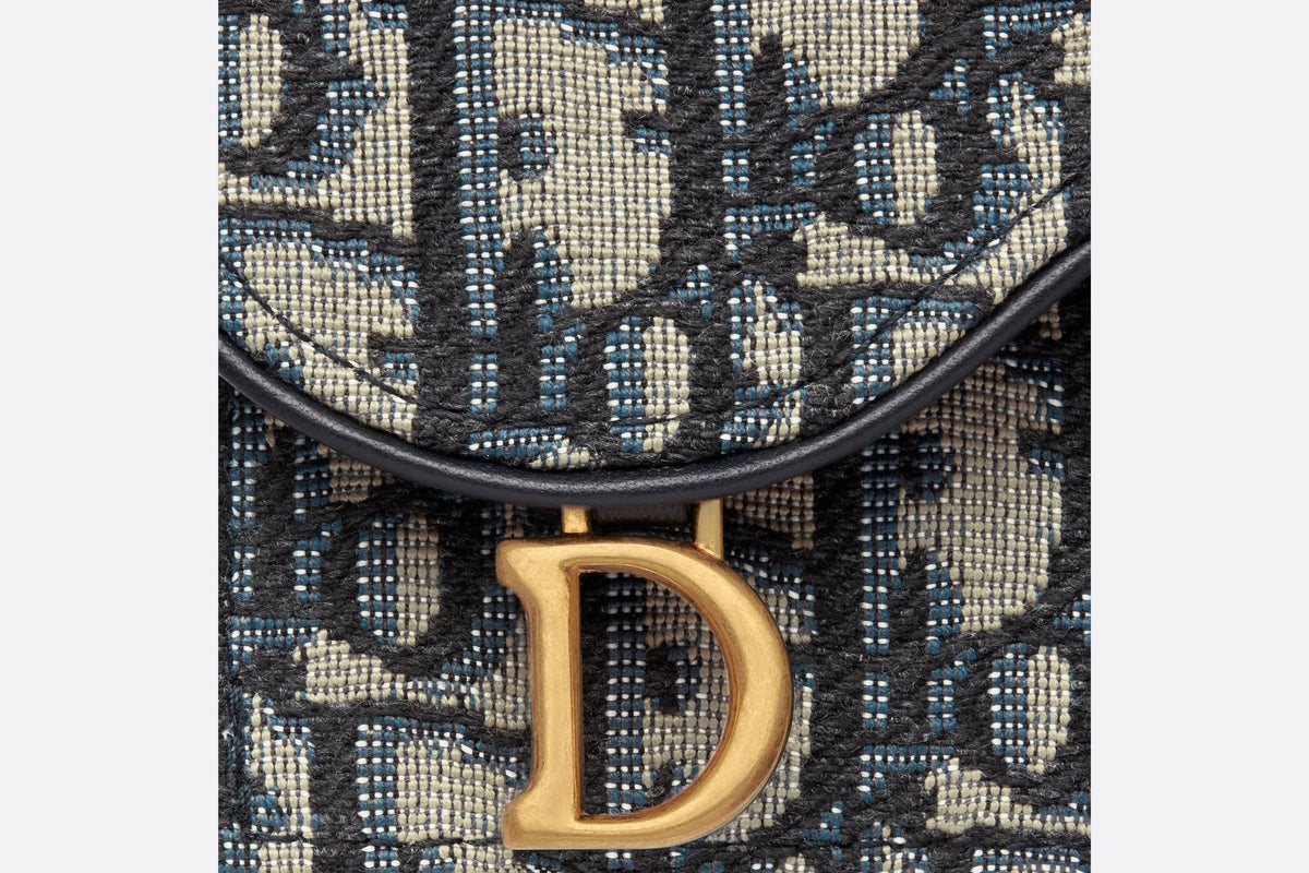 Saddle Cosmos Zipped Card Holder – the small and easy-to-use companion may be paired with the entire Saddle line – LUX VERSE Luxury Designer Fashion Outlet