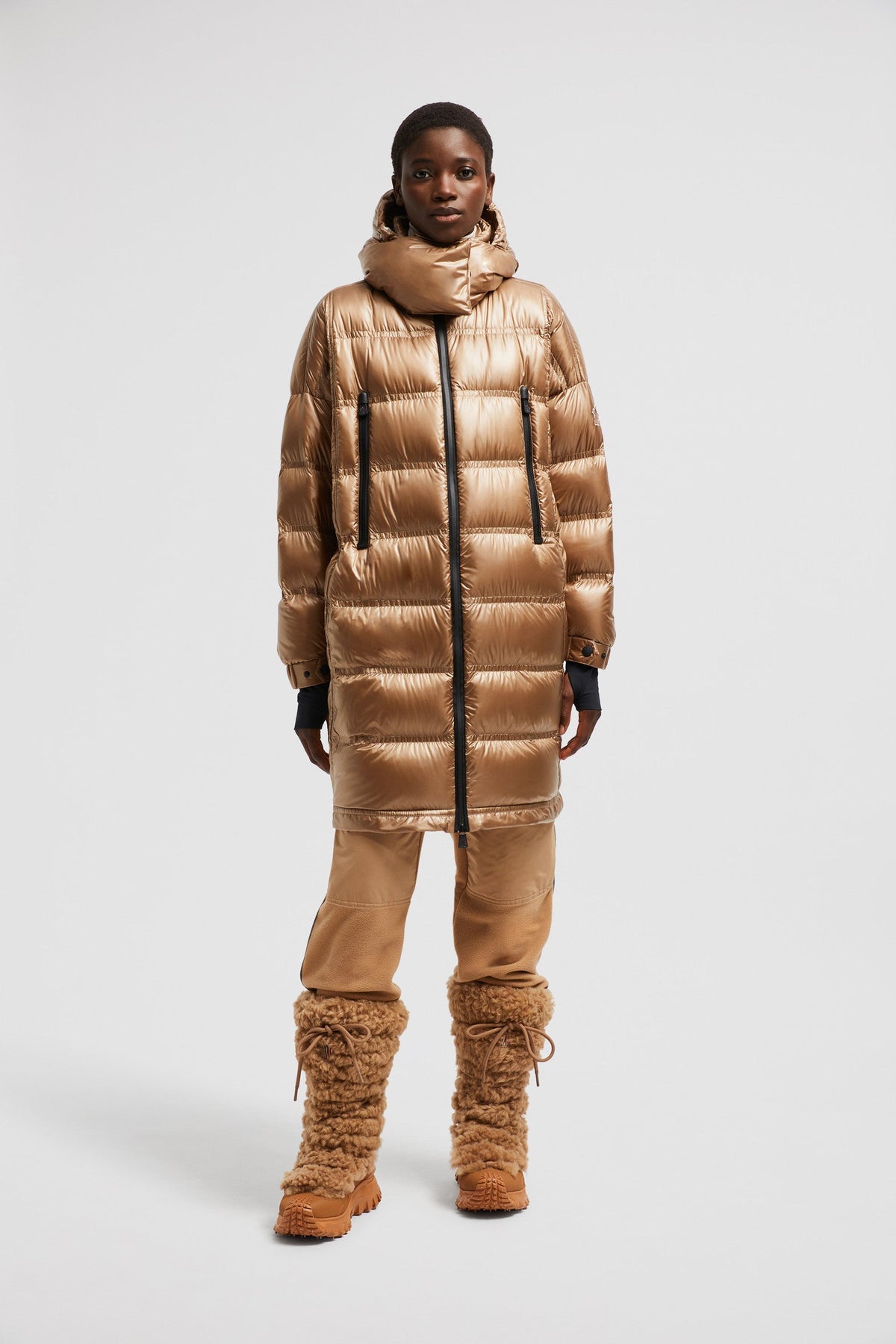 Rochelairs Long Down Jacket – unmistakably, the Dalles down jacket is characterized by classic boudin quilting – LUX VERSE Luxury Designer Fashion Outlet
