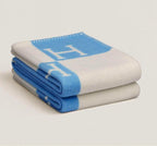 Avalon Classic Throw Blanket – refined and stylized by the design studio, it became the Drapeau design, – LUX VERSE Luxury Designer Fashion Outlet
