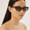 Saint Laurent almond black sunglasses