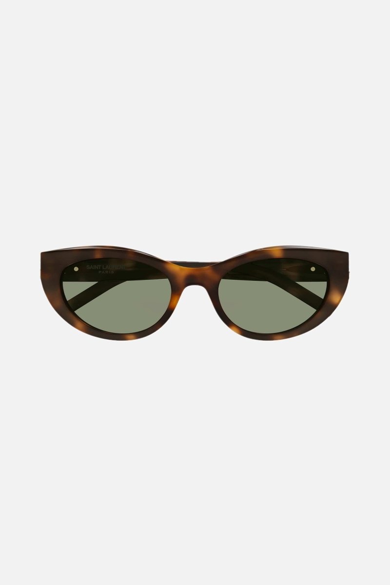 Almond havana sunglasses – a FULL ACETATE NARROW FEMININE SHAPE THAT RECALLS THE ICONIC CAT-EYE IN A COOLER – LUX VERSE Luxury Designer Fashion Outlet