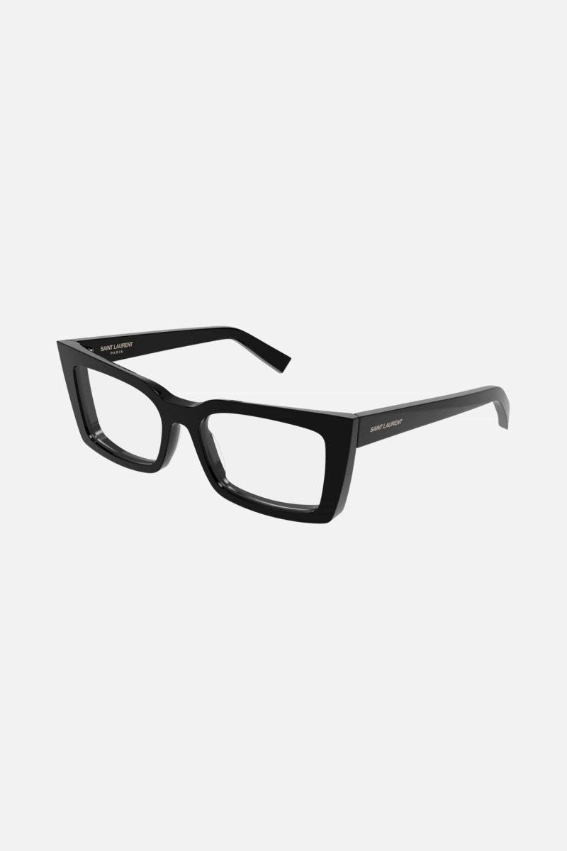 Angular cat eye black frame – a ULTRA CAT EYE FEMININE ACETATE STYLE CHARACTERIZED BY POINTY ANGLES – LUX VERSE Luxury Designer Fashion Outlet