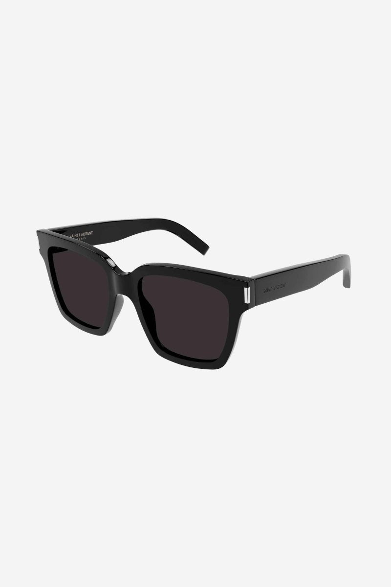 Black rectangular sunglasses – the style is enriched by the ionic corner angle details – LUX VERSE Luxury Designer Fashion Outlet