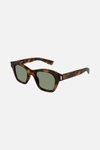 Bold cat-eye havana sunglasses – a SQUARED AND SHARP SHAPE IN THE NEW INNOVATIVE KEY CONCEPT OF THE SEASON, NAKED – LUX VERSE Luxury Designer Fashion Outlet