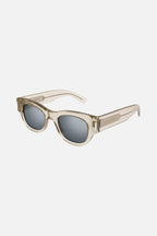 Bold oval crystal sunglasses – a SQUARED AND SHARP SHAPE IN THE NEW INNOVATIVE KEY CONCEPT OF THE SEASON, NAKED – LUX VERSE Luxury Designer Fashion Outlet
