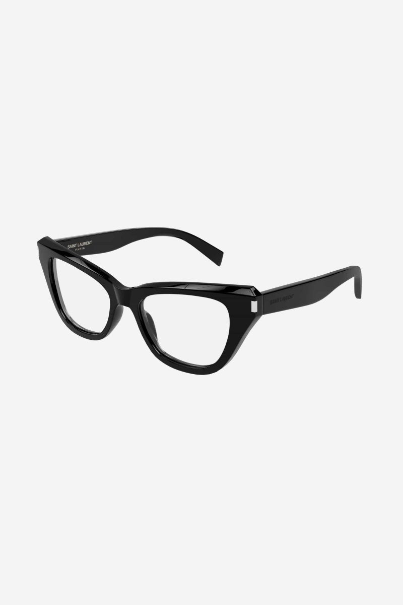 Cat eye angular black frame – a FEMININE ACETATE STYLE, THE STRONG CAT EYE STATEMENT ADAPTED TO – LUX VERSE Luxury Designer Fashion Outlet