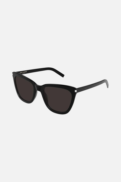 Saint Laurent cat eye SLIM black sunglasses - LUX VERSE - Luxury designer fashion outlet
