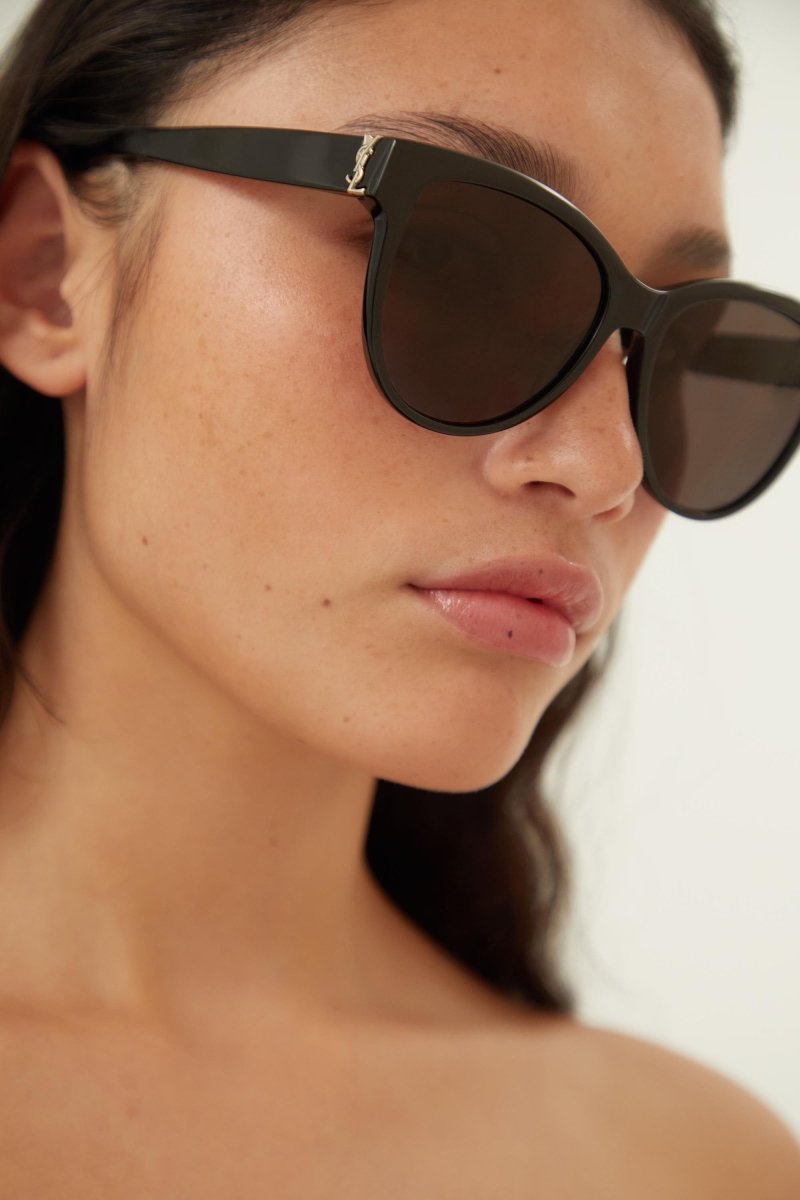 Cat eye YSL black sunglasses – elegance and heritage – LUX VERSE Luxury Designer Fashion Outlet
