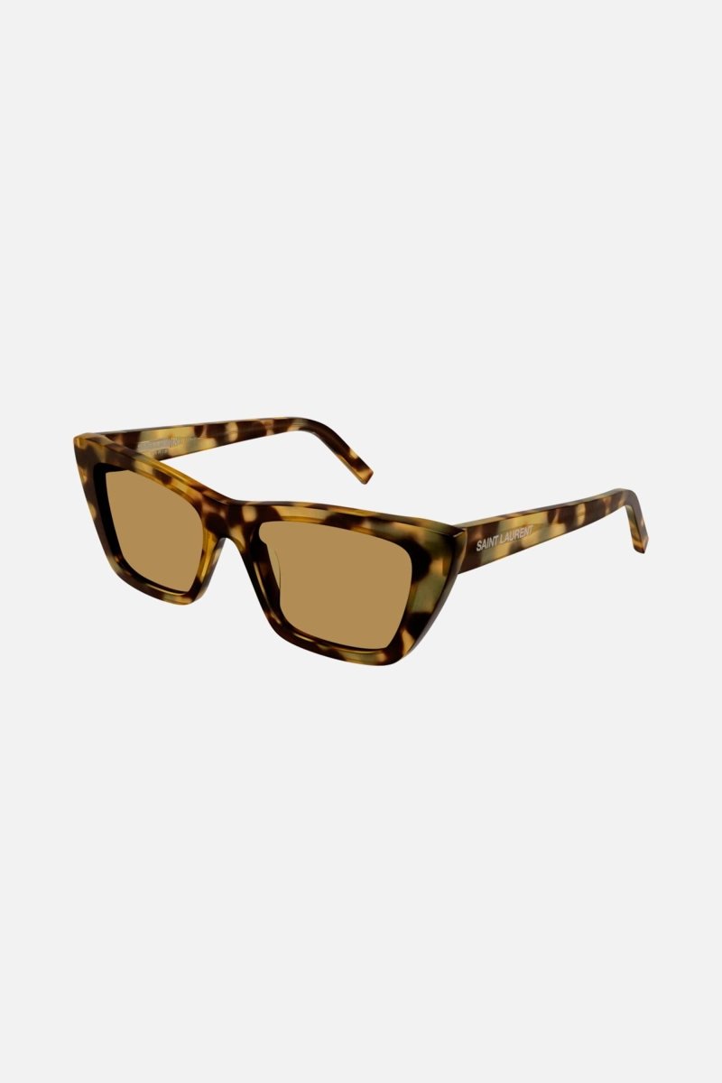 Iconic MICA cat-eye soft havana sunglasses – the best seller and iconic MICA style in striped havana – LUX VERSE Luxury Designer Fashion Outlet