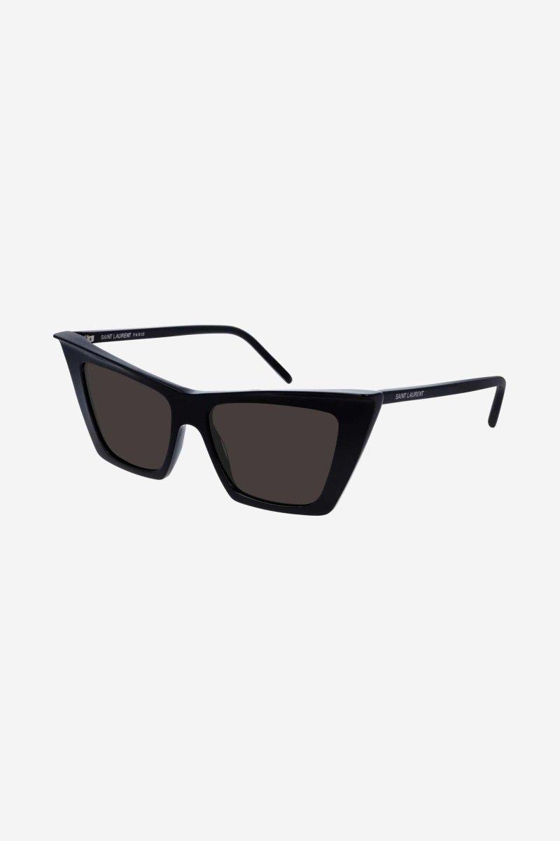 Iconic sharp cat-eye black sunglasses – the best seller and iconic cata-eye style in classic black featuring – LUX VERSE Luxury Designer Fashion Outlet