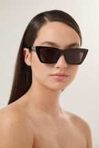 SL 276 iconic MICA sunglasses – and iconic MICA style in classic black – LUX VERSE Luxury Designer Fashion Outlet