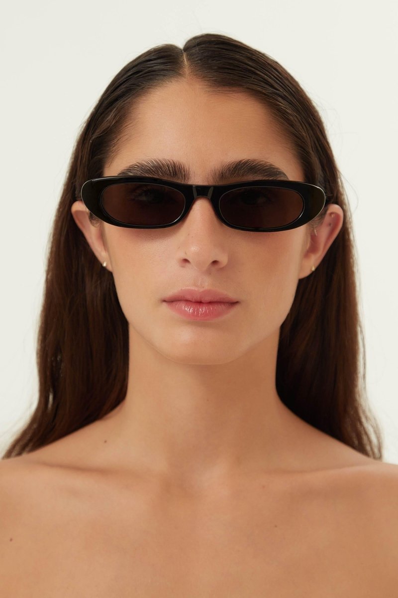 SL 557 SHADE black sunglasses – 557 SHADE black sunglasses, Hailey Bieber's favourite shades – LUX VERSE Luxury Designer Fashion Outlet