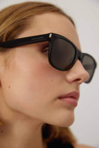 SL51 UNISEX black sunglasses – the signature code for the eyewer collection – LUX VERSE Luxury Designer Fashion Outlet