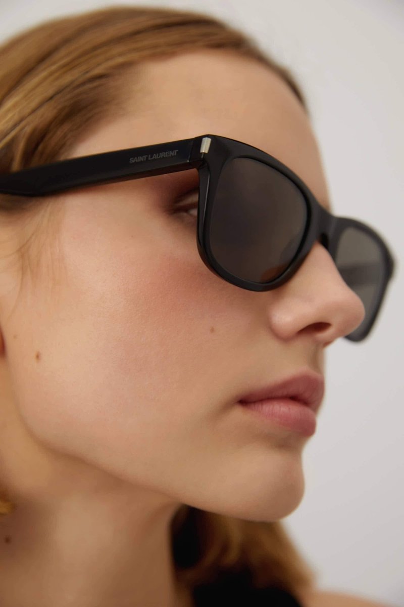 SL51 UNISEX black sunglasses – the signature code for the eyewer collection – LUX VERSE Luxury Designer Fashion Outlet