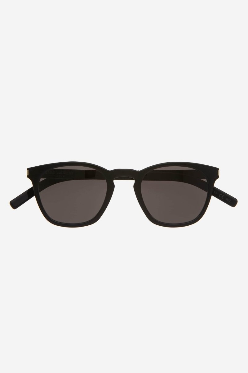 UNISEX black sunglasses – our iconic permanent SL 28 is re-interpreted through our winning SLIM concept made – LUX VERSE Luxury Designer Fashion Outlet