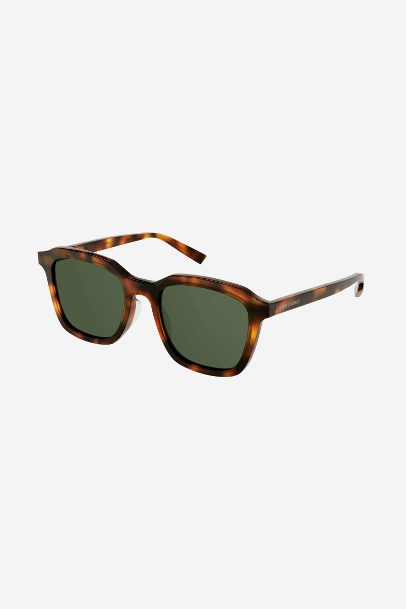 UNISEX squared havana sunglasses – nEW ESSENTIAL LINE, CHARACTERIZED BY A FULL ACETATE CONSTRUCTION AND THE SAINT – LUX VERSE Luxury Designer Fashion Outlet