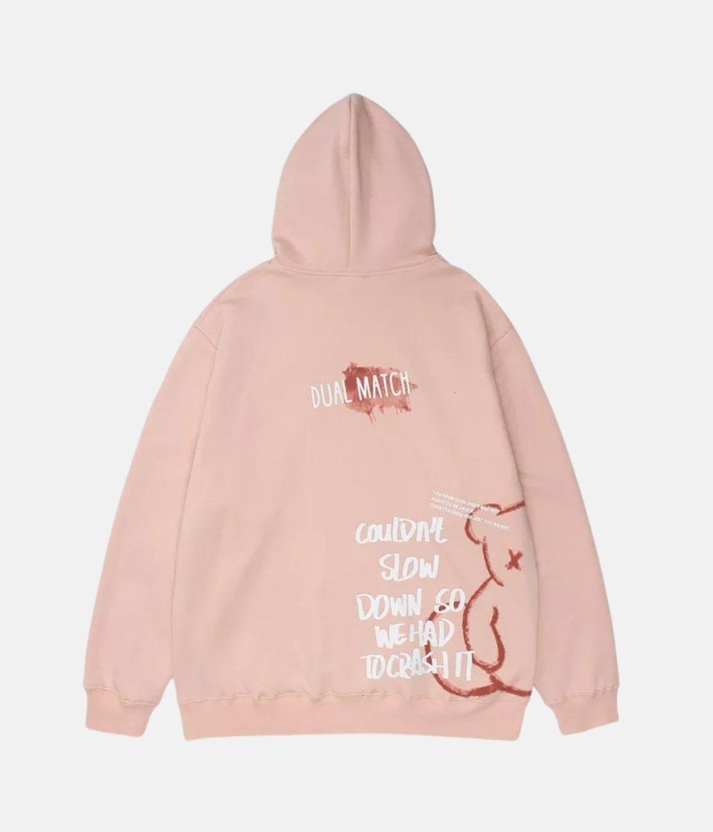Slow Hoodie – 61.5 M 129 51 71 63 L 135 52.5 74 64.5 XL 139 53.5 76 65.5 – LUX VERSE Luxury Designer Fashion Outlet