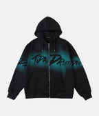 Spectrum Hoodie – material: Premium Cotton & Polyester Design: A zip front, drawstring hood and side – LUX VERSE Luxury Designer Fashion Outlet