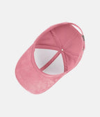 Suede Cap | Pink – outline: 52 cm - 62 cm Size: Adjustable / One Size Add more headwear items and save – LUX VERSE Luxury Designer Fashion Outlet