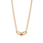 Hardwear Gold Double Link Necklace – LUX VERSE Luxury Designer Fashion Outlet