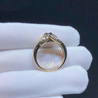Vintage Signature X Ring Yellow Gold – LUX VERSE Luxury Designer Fashion Outlet