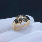 Vintage Signature X Ring Yellow Gold – LUX VERSE Luxury Designer Fashion Outlet