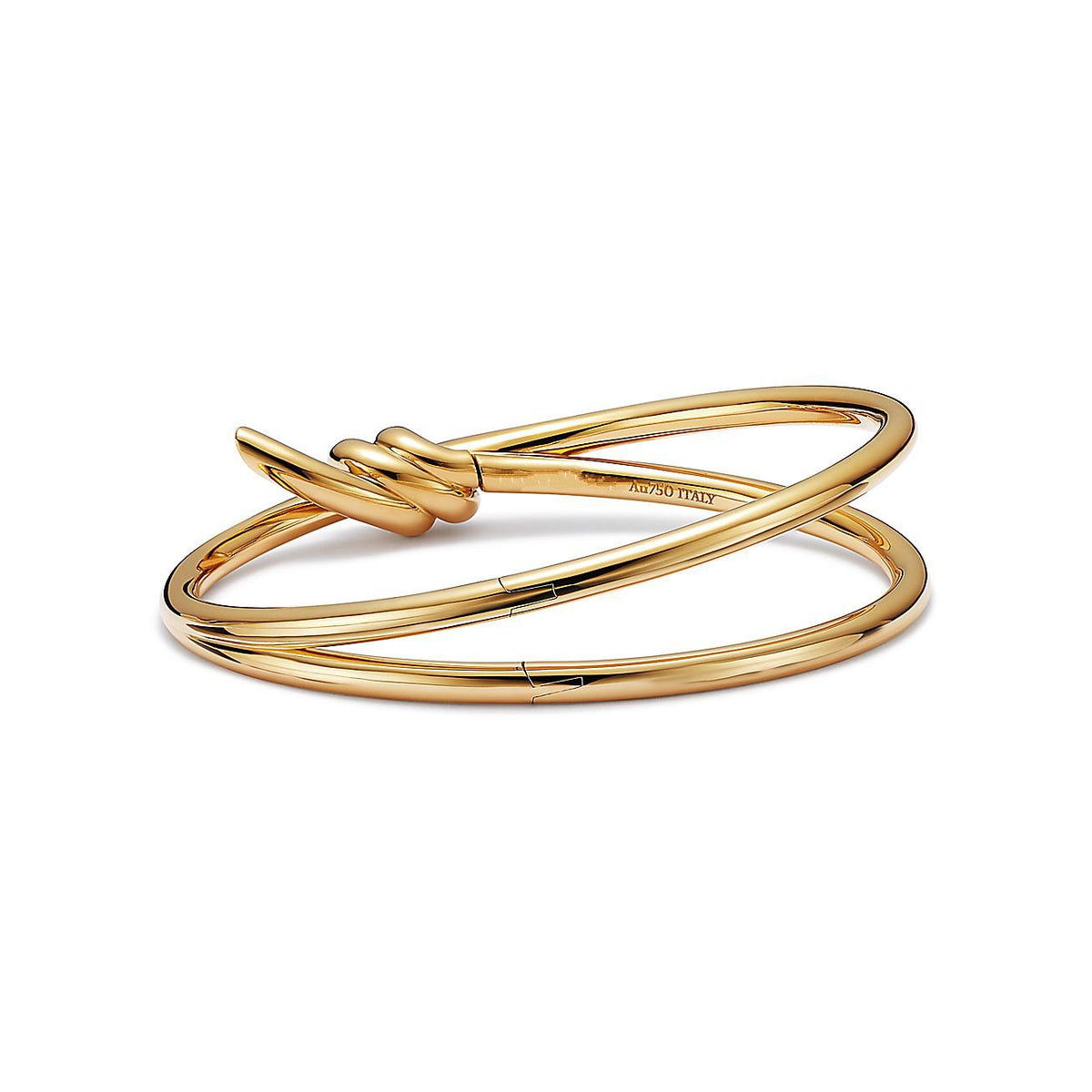 Knot Double Row Gold Bracelet – LUX VERSE Luxury Designer Fashion Outlet