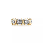 Sixteen Stone Ring Gold – LUX VERSE Luxury Designer Fashion Outlet