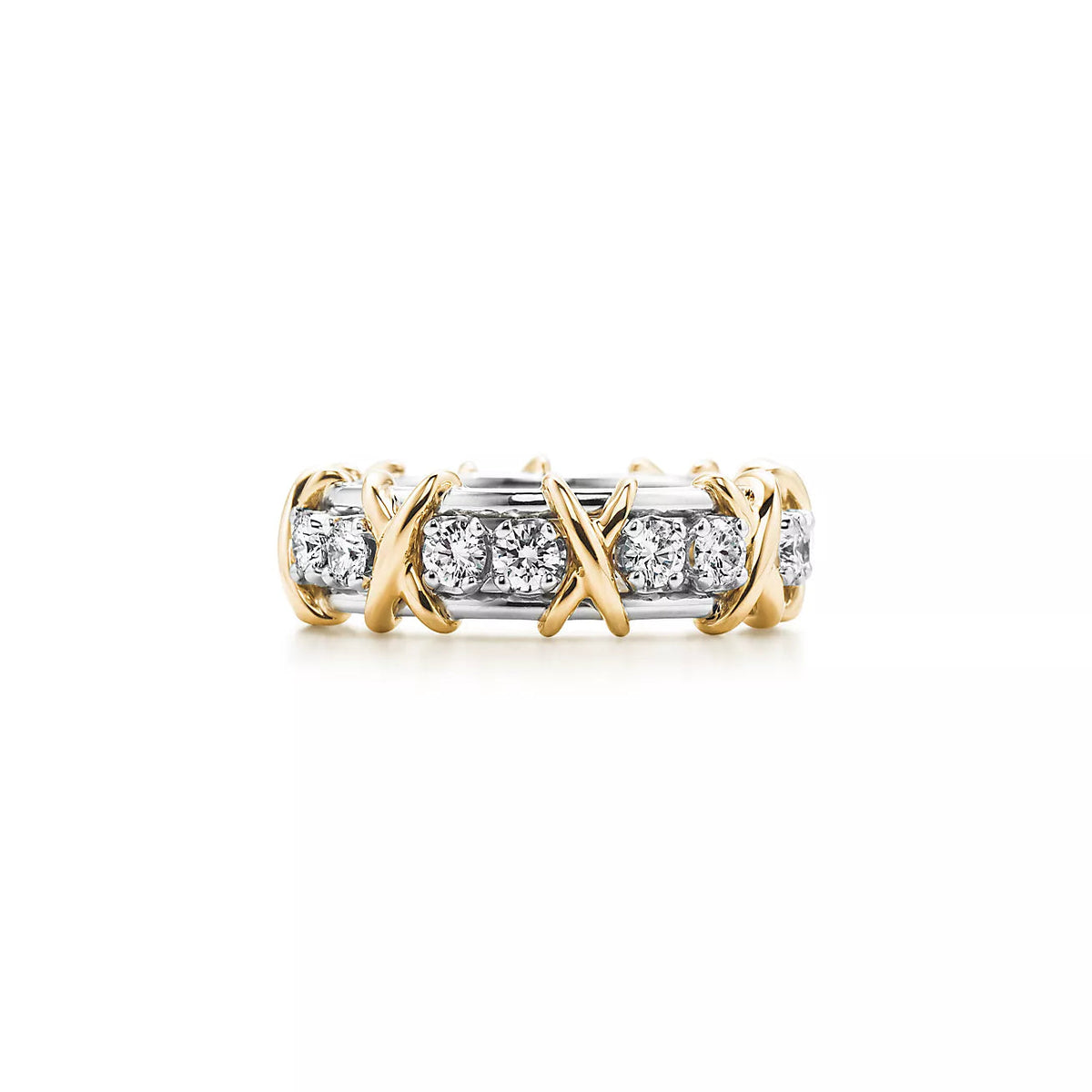 Sixteen Stone Ring Gold – LUX VERSE Luxury Designer Fashion Outlet