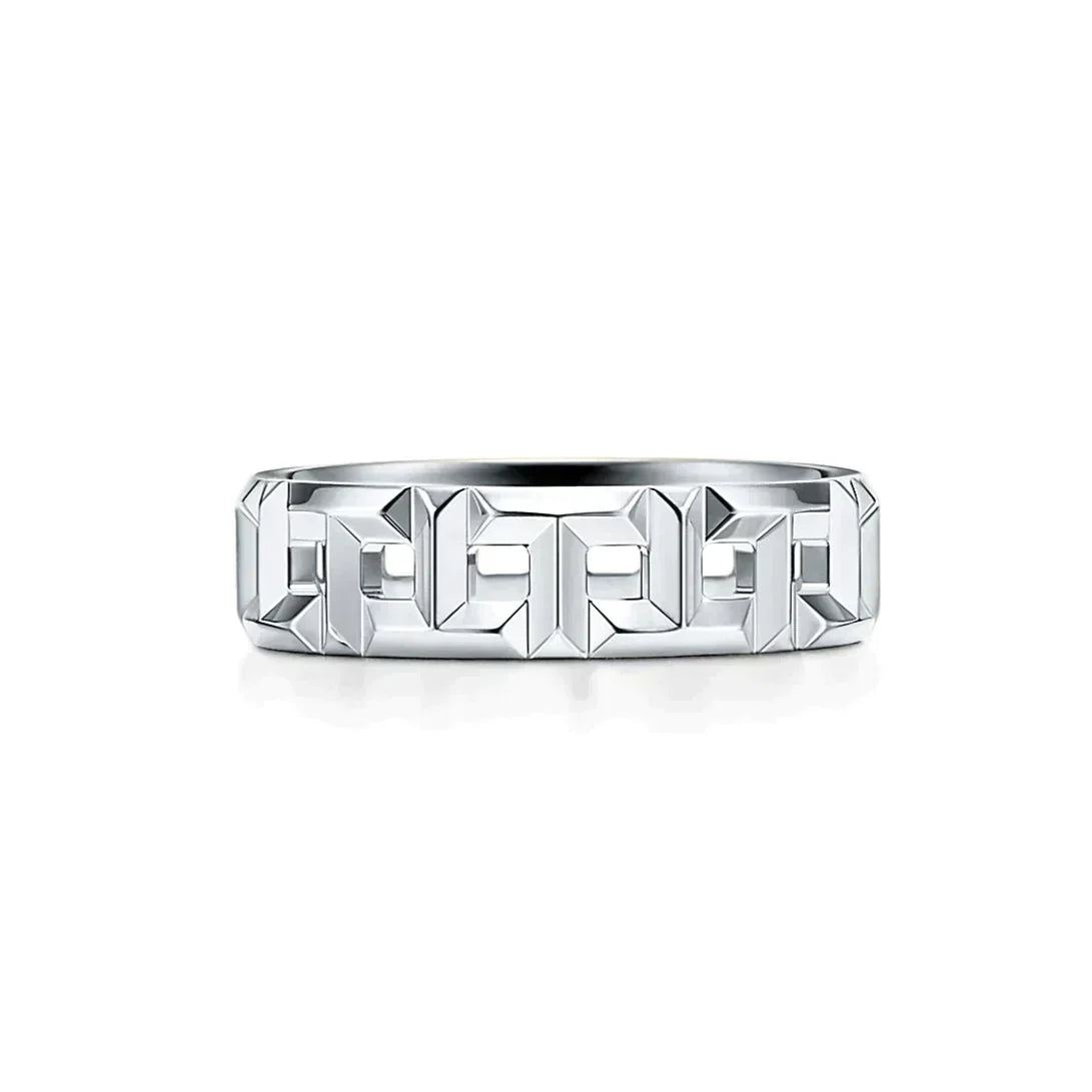 T True Silver Ring – LUX VERSE Luxury Designer Fashion Outlet