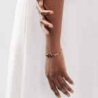 T Bracelet 1.8mm Onyx Rose Gold – LUX VERSE Luxury Designer Fashion Outlet