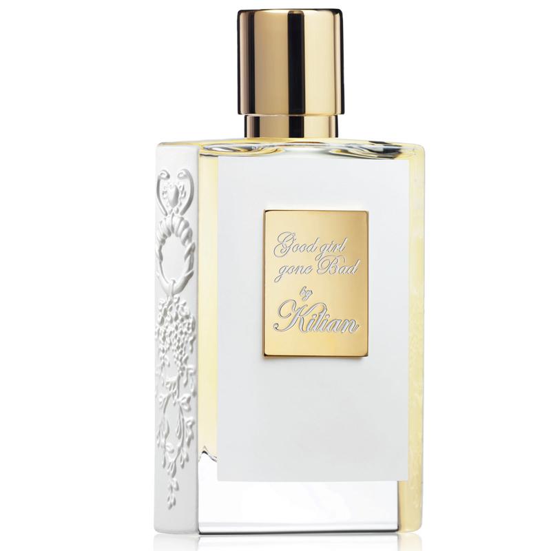 Good Girl Gone Bad with Clutch by Kilian 1.7 oz EDP women – fragrance story: Half-innocent, half-voluptuous, the apricot-tinged osmanthus – LUX VERSE Luxury Designer Fashion Outlet