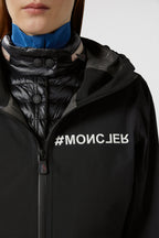 Valles Hooded Shell Jacket – multi-functional: the practical puffer boasts pull-out gloves and is packable- – LUX VERSE Luxury Designer Fashion Outlet