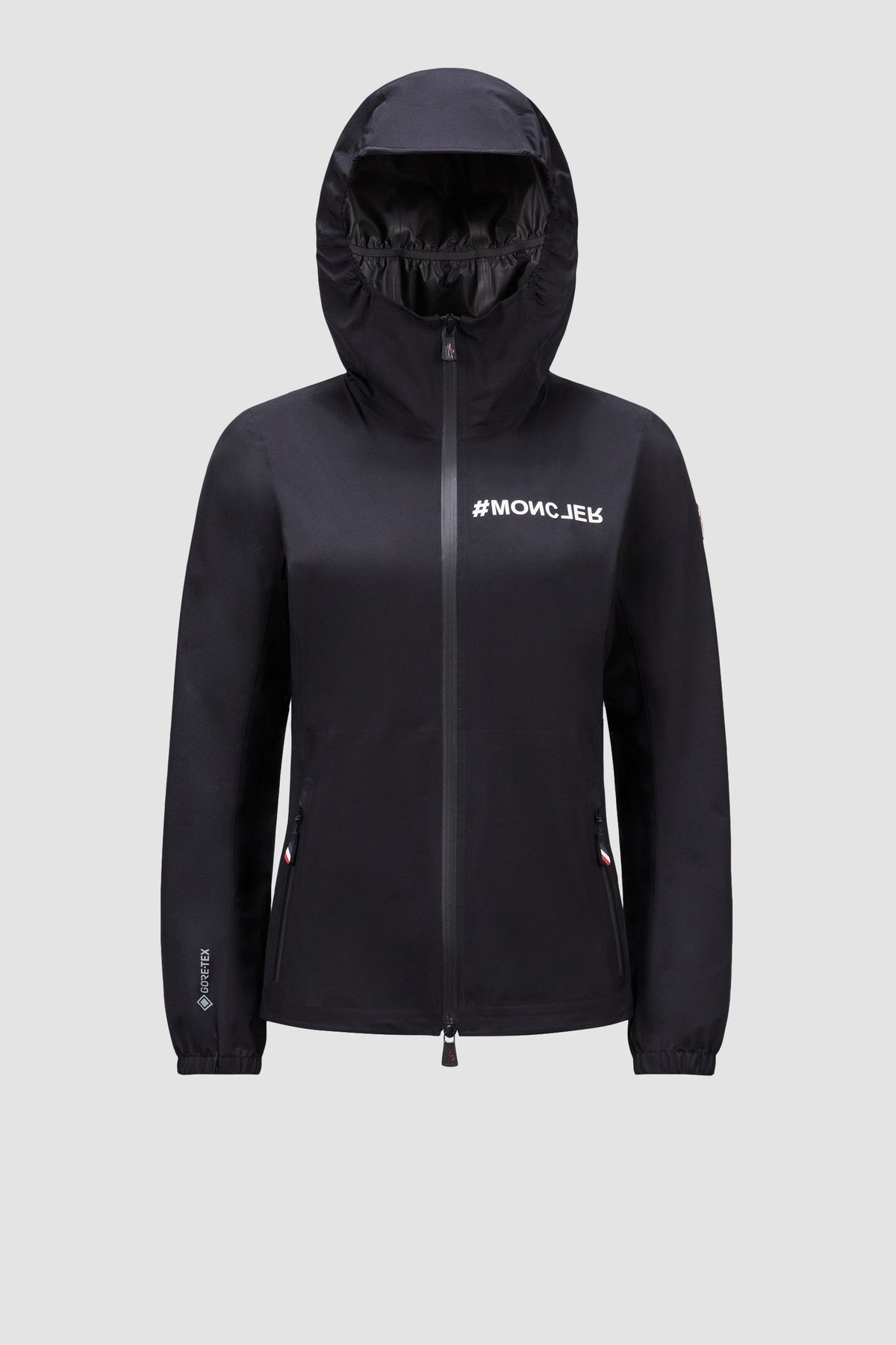Valles Hooded Shell Jacket – multi-functional: the practical puffer boasts pull-out gloves and is packable- – LUX VERSE Luxury Designer Fashion Outlet