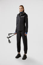 Valles Hooded Shell Jacket – crafted from micro ripstop Nylon lining Down-filled Water-repellent-look two-way – LUX VERSE Luxury Designer Fashion Outlet