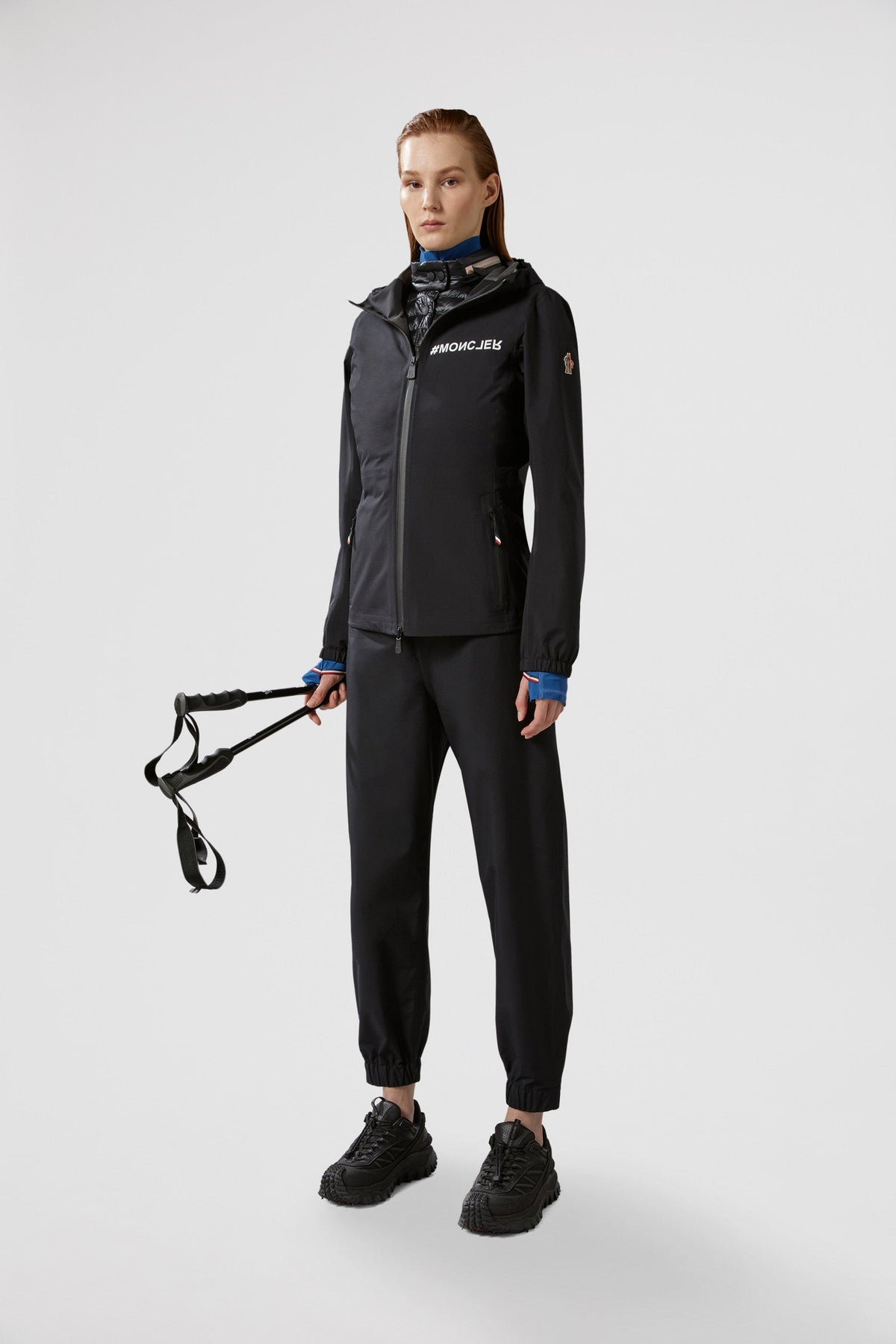 Valles Hooded Shell Jacket – crafted from micro ripstop Nylon lining Down-filled Water-repellent-look two-way – LUX VERSE Luxury Designer Fashion Outlet