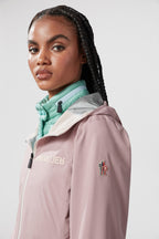 Valles Hooded Shell Jacket – crafted from micro ripstop Nylon lining Down-filled Water-repellent-look two-way – LUX VERSE Luxury Designer Fashion Outlet