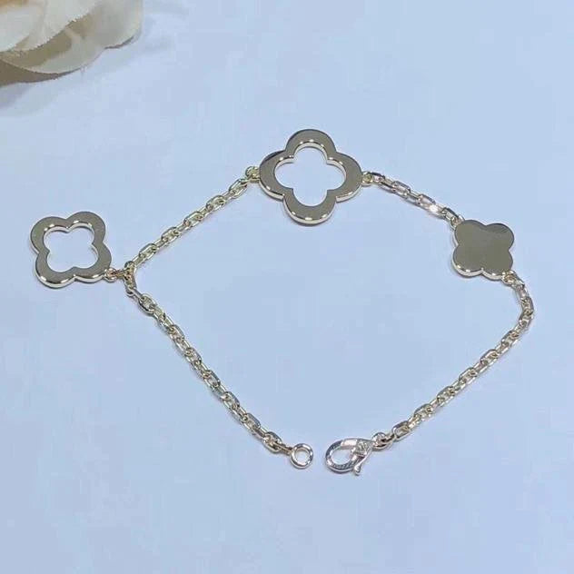 Pure Clover  Bracelet 3 Motifs – LUX VERSE Luxury Designer Fashion Outlet