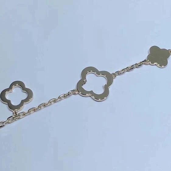 Pure Clover  Bracelet 3 Motifs – LUX VERSE Luxury Designer Fashion Outlet
