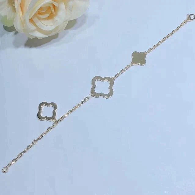 Pure Clover  Bracelet 3 Motifs – LUX VERSE Luxury Designer Fashion Outlet