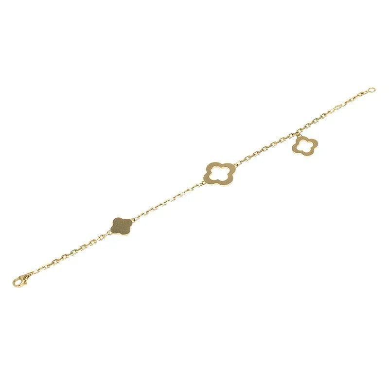 Pure Clover  Bracelet 3 Motifs – LUX VERSE Luxury Designer Fashion Outlet