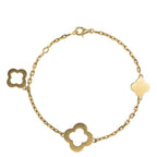 Pure Clover  Bracelet 3 Motifs – LUX VERSE Luxury Designer Fashion Outlet