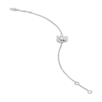 Frivole Flower Diamond Bracelet Silver – LUX VERSE Luxury Designer Fashion Outlet