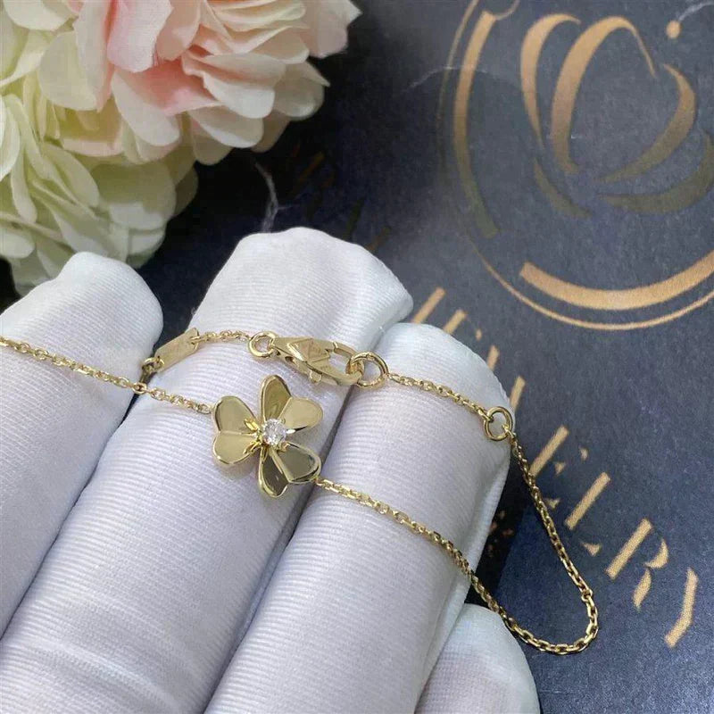Frivole Gold Flower Pink Malachite Bracelet – LUX VERSE Luxury Designer Fashion Outlet