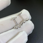 Frivole Mini Silver Flower Earrings – LUX VERSE Luxury Designer Fashion Outlet