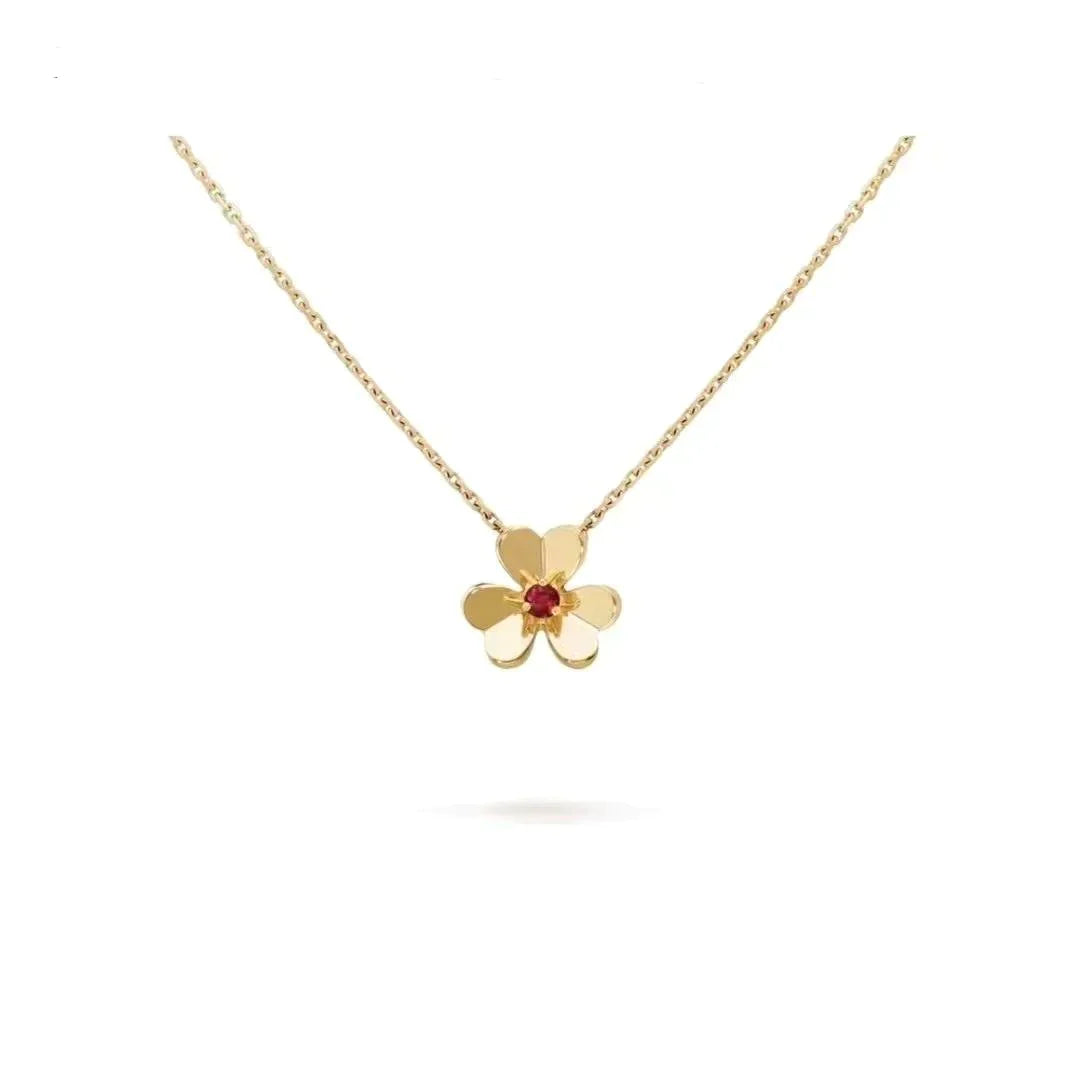 Frivole Gold Flower Necklace – LUX VERSE Luxury Designer Fashion Outlet